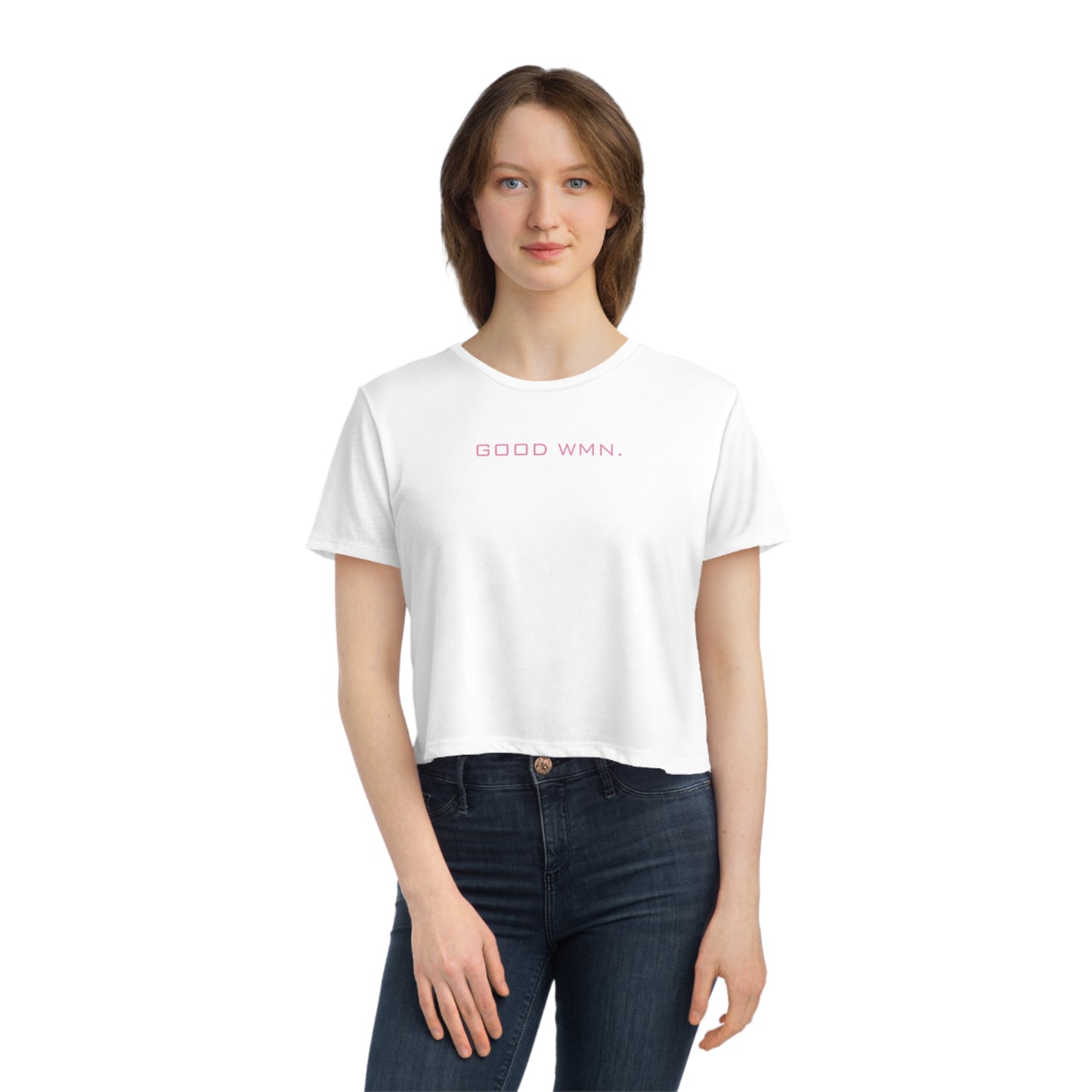 GOOD WMN Cropped Tee | GOOD Woman Women's Flowy Cropped Tee