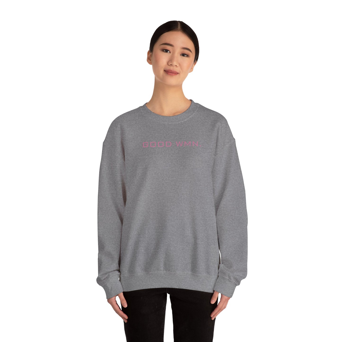 GOOD WMN Sweatshirt | GOOD Woman Heavy Blend™ Crewneck Sweatshirt