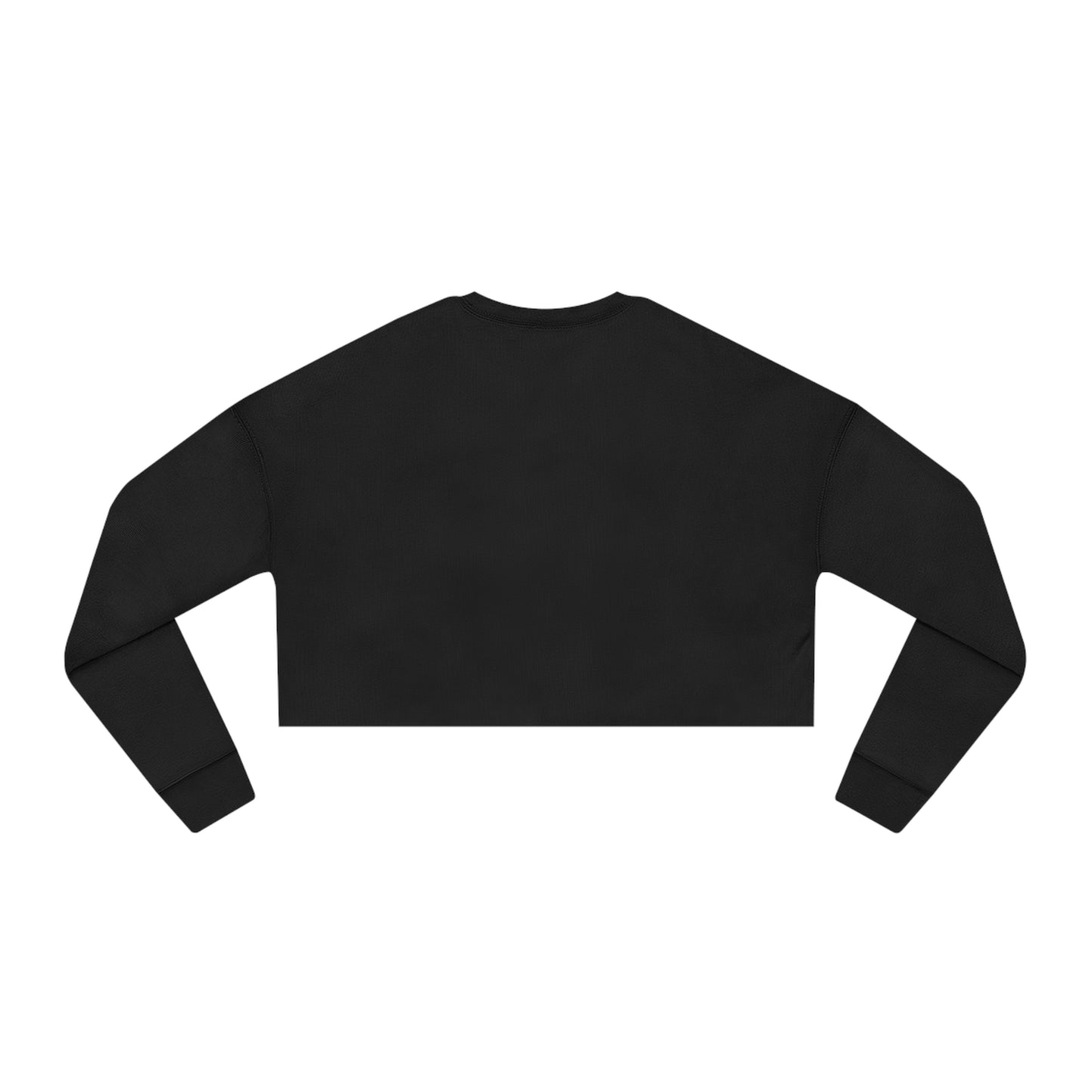 GOOD WMN sweatshirt cropped sweatshirt in black, back