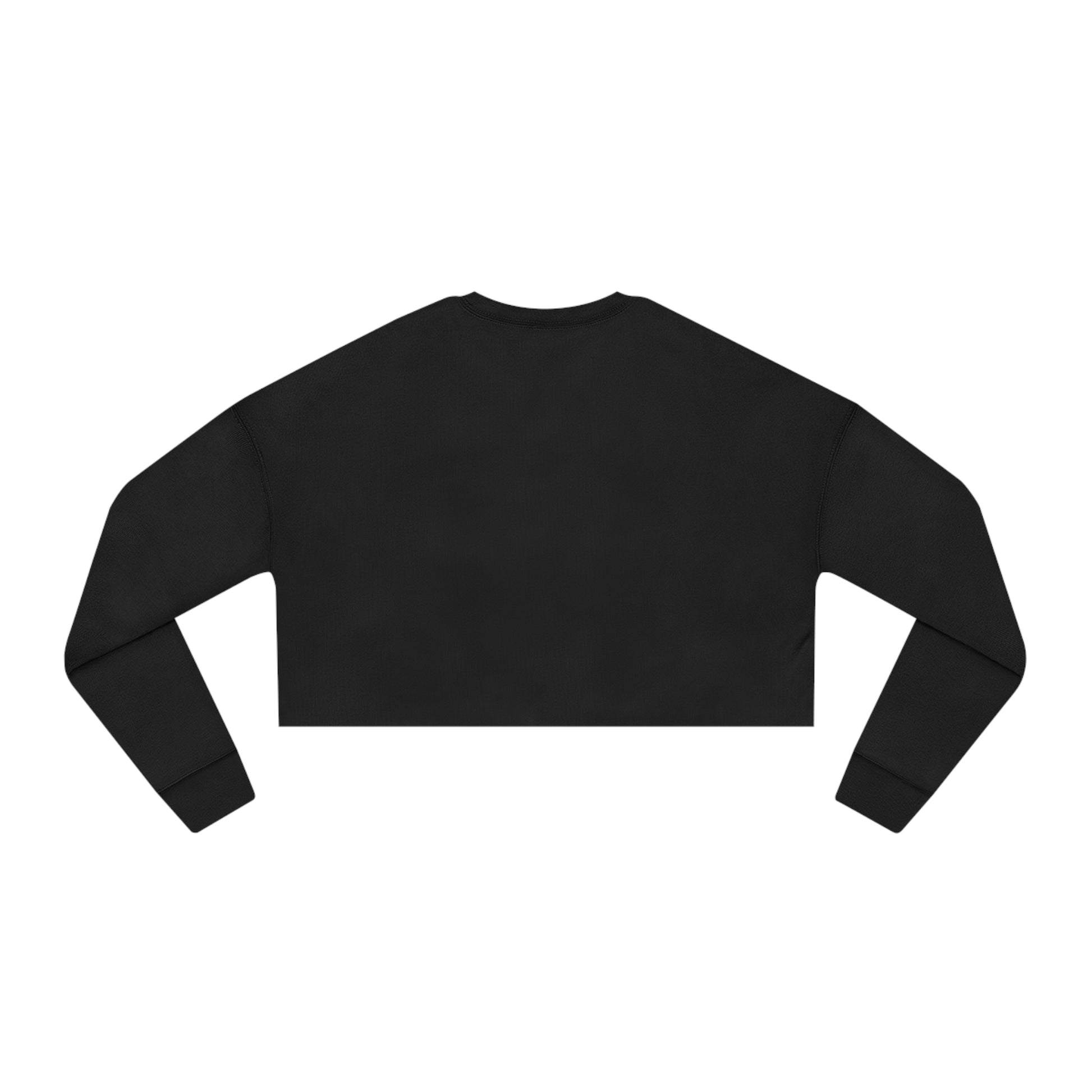 GOOD WMN sweatshirt cropped sweatshirt in black, back