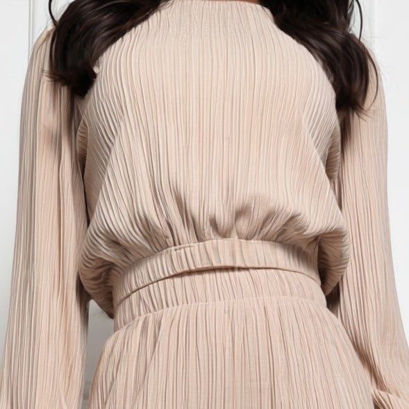 Vera Plissé Blouse