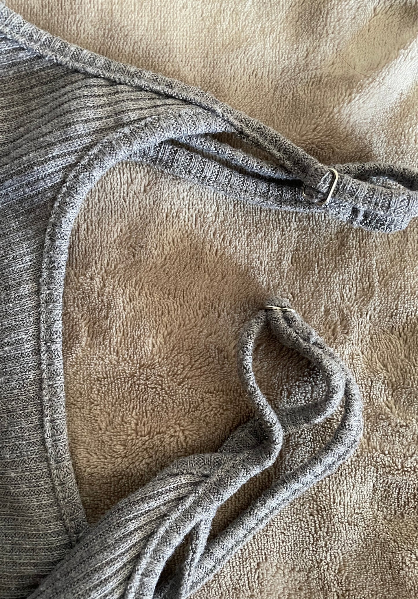 Knit Slip Dress camisole straps